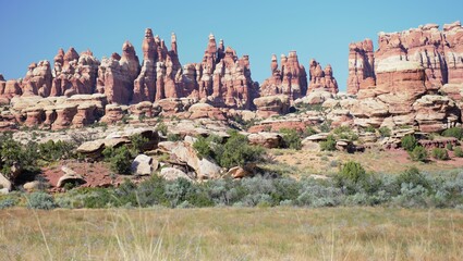 Chesler Park, Needles District, Canyonlands National Park, Utah, USA, September 2014