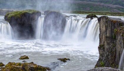 Obraz premium Waterfall Godafoss iceland 