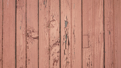 Old painted beige wooden board background.