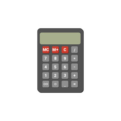 Calculator icon. Vector illustration.