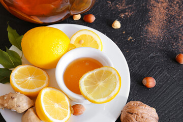 Lemon, Honey and Ginger Healthy Nutrition