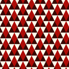 Ethnic, tribal seamless surface pattern. Native americans style background. Repeated triangles ornament. Pyramid motif. Boho chic digital paper, textile print. Modern geometric abstract wallpaper.