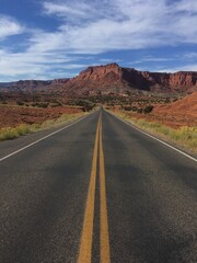 road in the desert