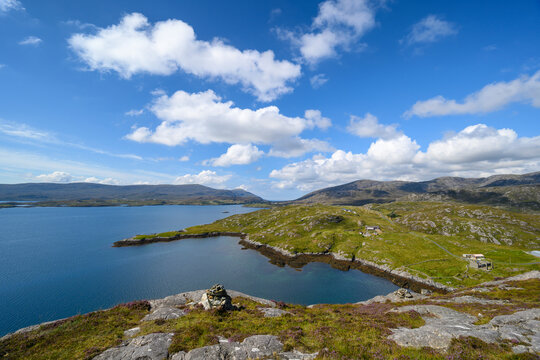 UK, Scotland, Scenic view of Loch Tarbert