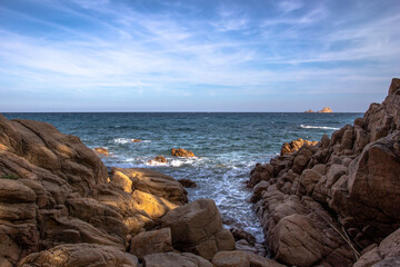 Fototapeta na wymiar Coast of Sardegna Italy