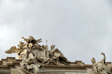Obraz premium Trevi fountain,rome,italy
