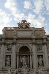 Fototapeta premium Trevi fountain,rome,italy