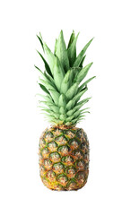 Fototapeta premium Fresh ripe juicy pineapple isolated on white