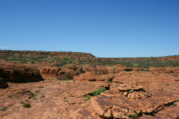 Kings Canyon in Watarrka National Park, Northern Territory, Australia, Outback