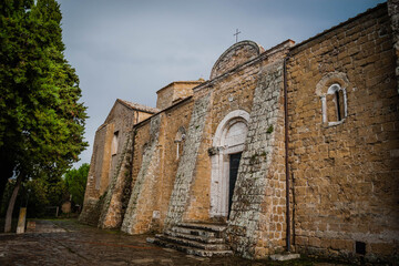 The ancient village of Sovana in Tuscany, Italy