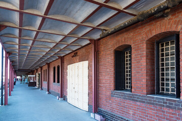 (神奈川県ｰ都市風景)横浜赤レンガ倉庫の風景１