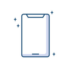 mobile phone device gadget technology line style icon