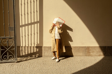 tourist with a map