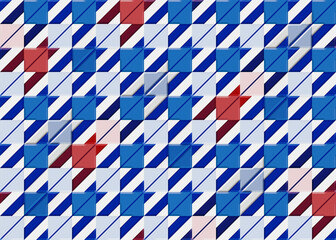 Obraz premium seamless colorful digital elevation design,Digital wall tiles