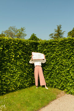 tourist with a map