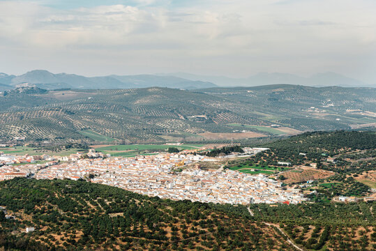 White village in southern Spain