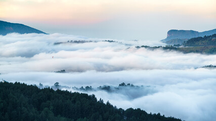 Hills of Kandy in Sri Lanka