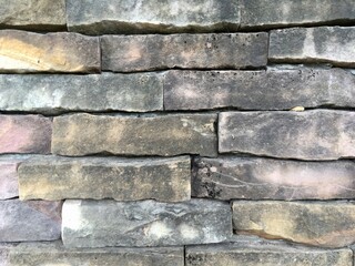 Dirty dark brick wall texture 