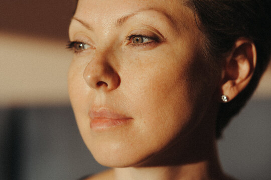 Portrait of an adult woman.