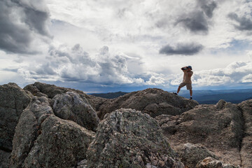 Obraz premium Photographer In Custer State Park