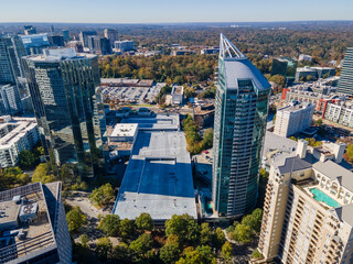 Aerial photo of Buckhead Atlanta