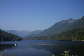 クリーブランドダム　ダム　ノースバンクーバー  カナダ 