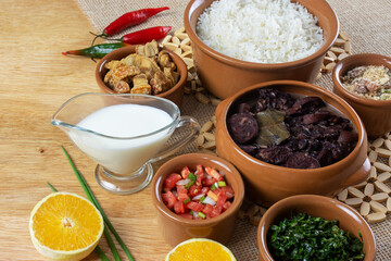 Feijoada with coconut milk - typical Brazilian food