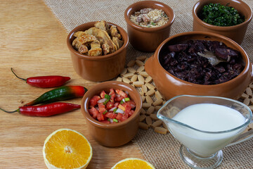 Feijoada with coconut milk - typical Brazilian food