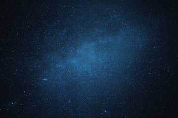 Astrophotography image taken in Ontario, Canada. Photo of the stars in the night sky during the autumn season.