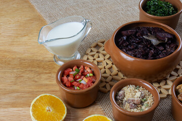 Feijoada with coconut milk - typical Brazilian food