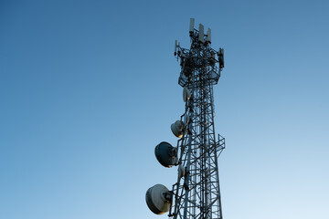 telecommunication mast TV antennas wireless technology
