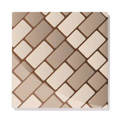 pattern with rectangular tiles ornamental
