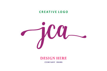 JCA lettering logo is simple, easy to understand and authoritative