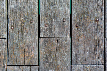 An abstract photo of  the wooden planks and joinery of a jetty in south australia