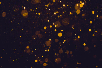 Glittering stars of bokeh use for celebrate