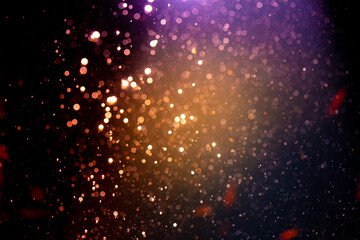 Fototapeta premium Abstract colorful bokeh defocus glitter blur
