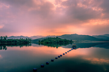 Panorama of beautiful Countryside.