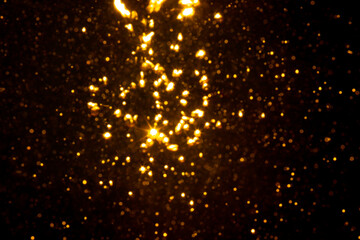 glitter vintage lights