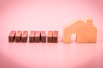 Protect yourself from Covid-19 by staying at home.