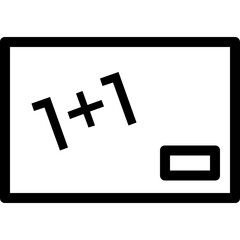 
Math Symbols Flat Vector Icon
