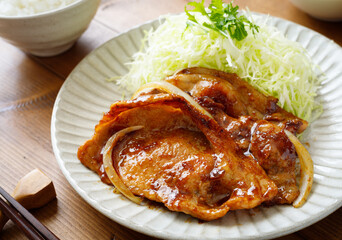 豚肉の生姜焼き