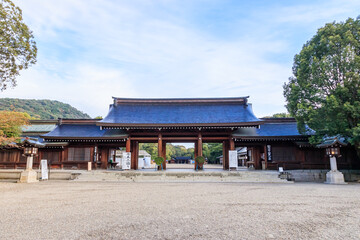 Naklejka premium 橿原神宮 奈良県橿原市 Kashihara Shrine Nara-ken Kashihara city