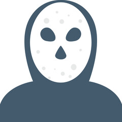 Fototapeta premium Ghost Vector Icon 