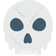 
Spooky Face Vector Icon 
