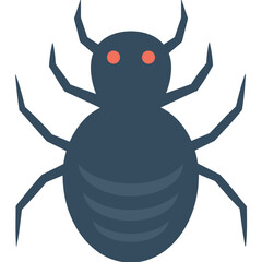 
Spider Vector Icon 
