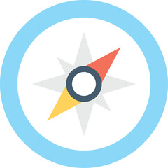 
Compass Vector Icon
