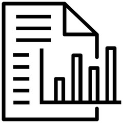 Obraz premium Bar graph representing growth chart 