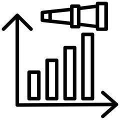 
Bar graph representing growth chart
