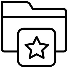 
Starred folder or favorite document
