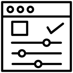 
Web template. Computer website designing and programming interface
